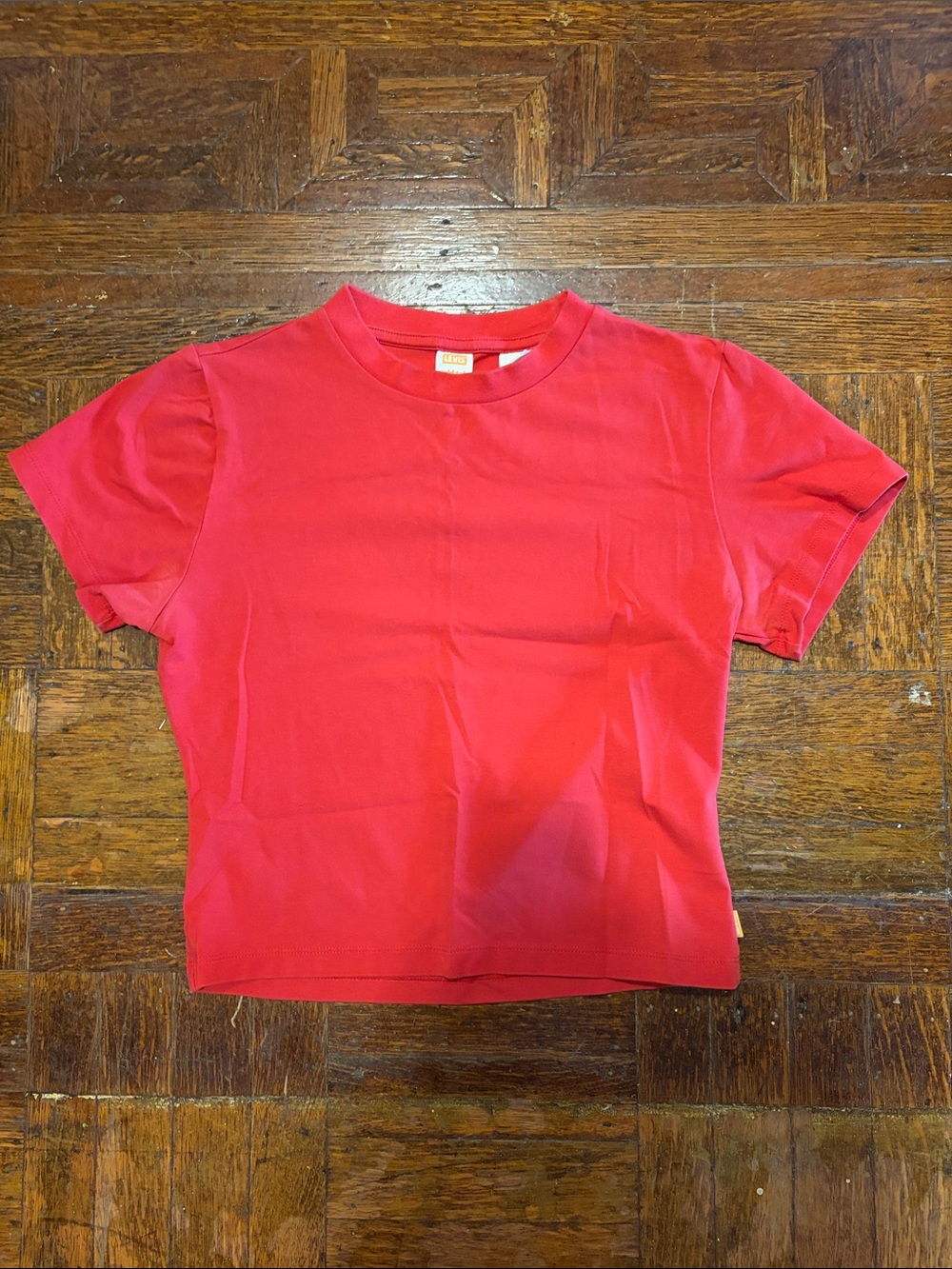 Levi's Red Short Sleeve Crewneck Tee